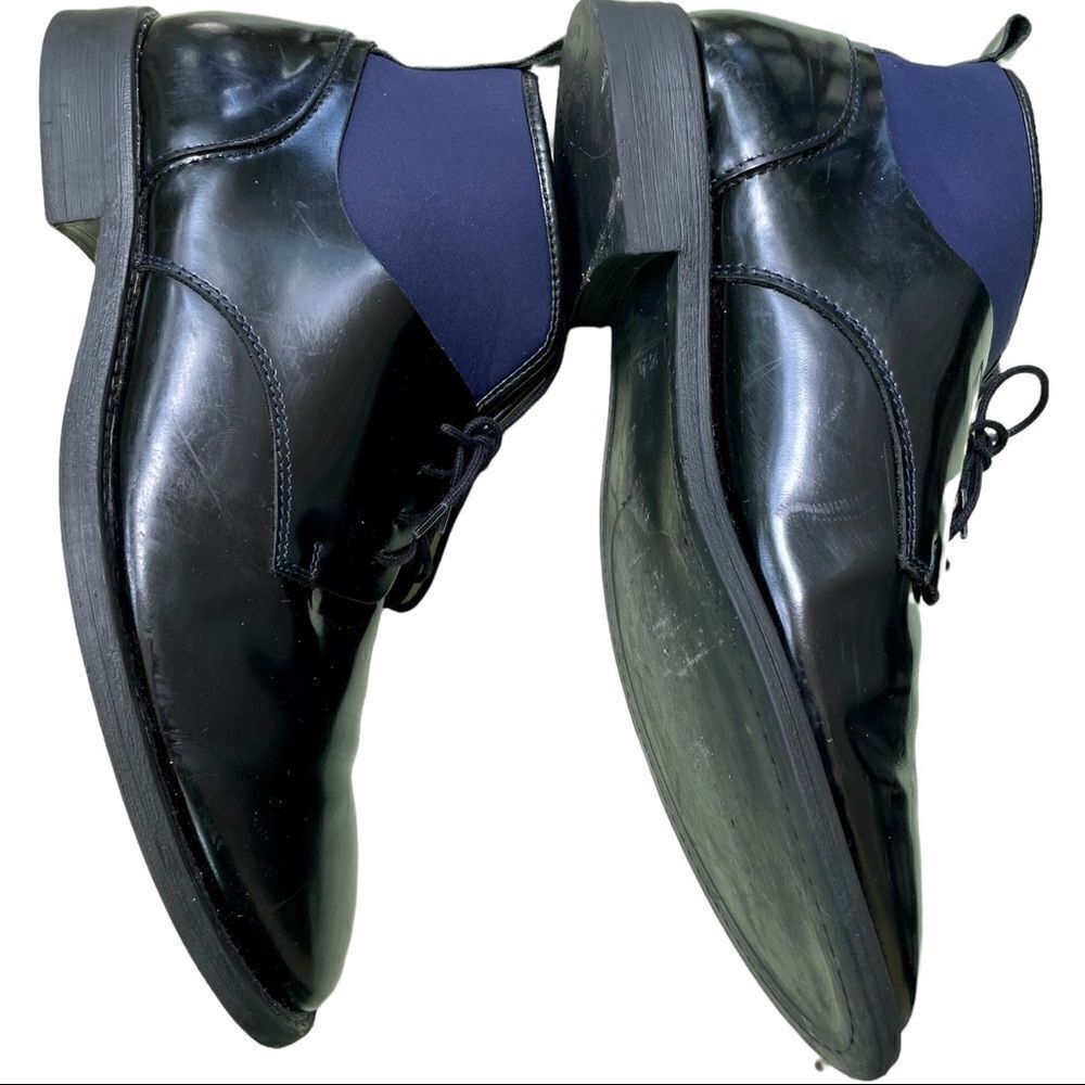 ZARA Men’s Dress Shoe. Black & Blue. Size 42